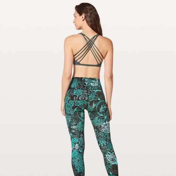 Lululemon Free to Be Wild Bra - 8 - Black Forest - Picture 4 of 4